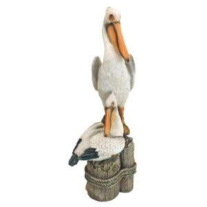 Design Toscano Oceans Perch Pelican Statue