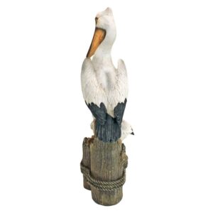 Design Toscano Oceans Perch Pelican Statue